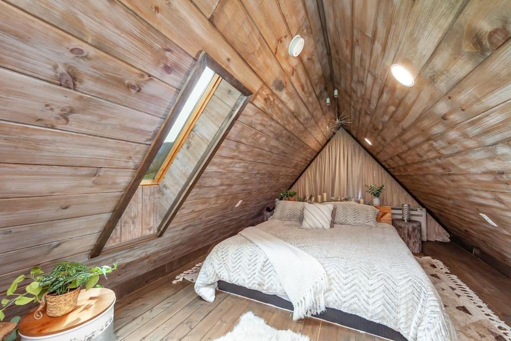 Romantic A-Frame Private Hottub Firepit Neargsmnp سيفيرفيل المظهر الخارجي الصورة